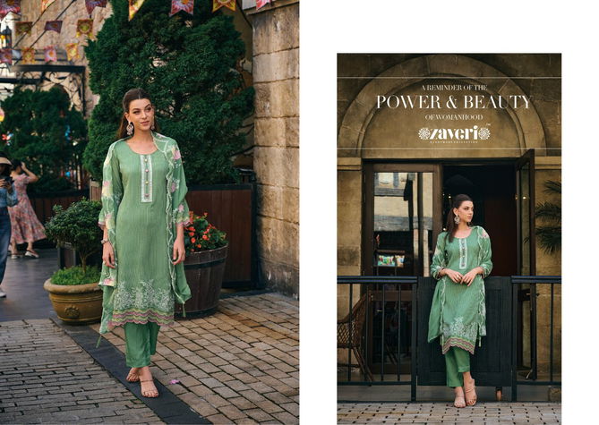 Zaveri Urfi Organza Readymade Suits Catalog
